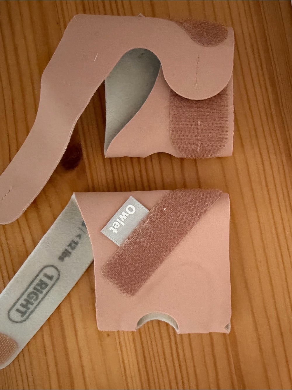 Owlet Extra Fabric Socks - Size 1 - Dusty Rose